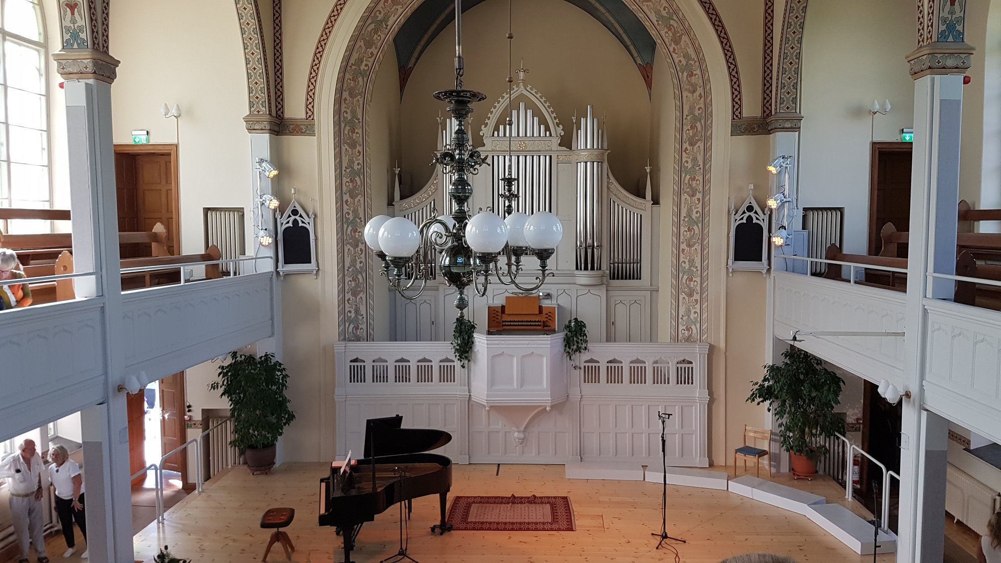 Interiör Sala Missionskyrka