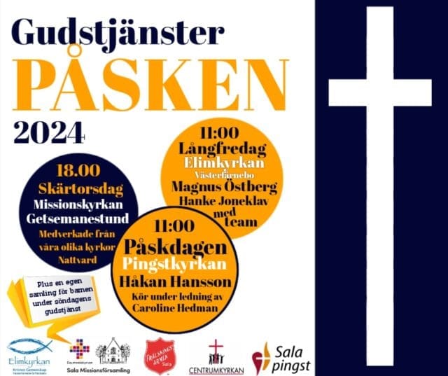 Påskens gudstjänster